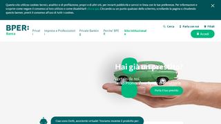 
BPER Banca: Conti, Carte, Mutui, Investimenti e Risparmio  

