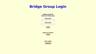 Bridge Group - Login