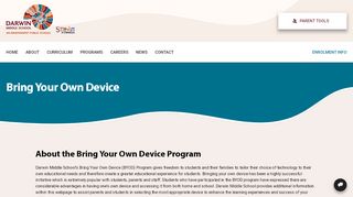 
                            4. Bring Your Own Device - Darwin Middle School - Darwin Middle School Student Portal