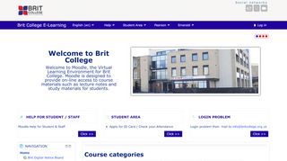 
                            3. Brit College E-Learning - Brit College Portal