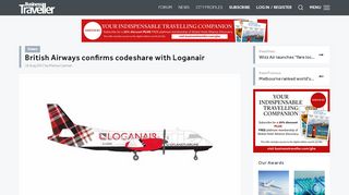 
                            6. British Airways confirms codeshare with Loganair – Business ... - British Airways Air Discount Scheme Login