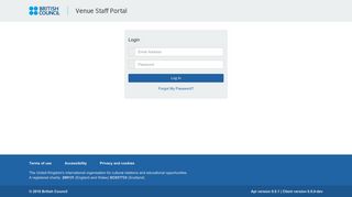 
                            1. British Council - Venue Staff Portal Login