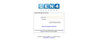 
                            1. Broker Login - Gen4 Systems - Gen 4 Portal