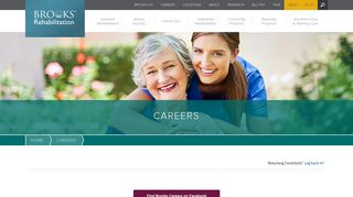 
                            5. Brooks Rehabilitation | Careers Center | Welcome - Brooks Rehab Employee Portal