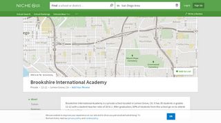 
                            5. Brookshire International Academy in Lemon Grove, CA - Niche - Brookshire International Academy School Portal