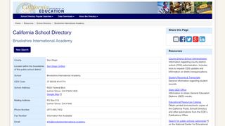 
                            8. Brookshire International Academy - School Directory Details ... - Brookshire International Academy School Portal