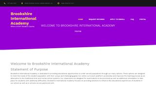 
                            1. Brookshire International Academy – Where EVERY student ... - Brookshire International Academy School Portal