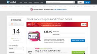 
                            4. Brookstone Coupons, Promo Codes, Sales and Deals ... - Brookstone Email Sign Up