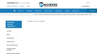
                            7. Broward Virtual University / MyLearningPlan Support - copy - My Learning Plan Broward Schools Portal