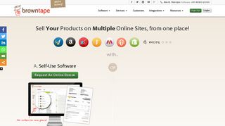 
                            7. Browntape: eCommerce Software for Flipkart, Amazon Sellers - Flipkart Vendor Portal