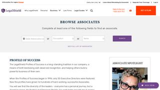 
Browse Associates | LegalShield USA  
