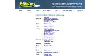 
                            5. Browse MN, IA, WI Dealer Inventories | FindCars.com - Findcars Com Portal