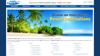 
                            7. Browse Our Resort Destinations | PERX.com - Www Perx Com Portal