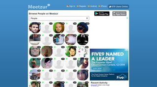 
                            4. Browse People - Meetzur - Meetzur Portal