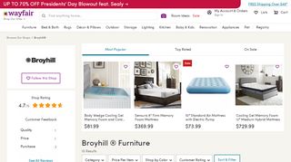 
                            5. Broyhill® Furniture | Wayfair - Broyhill Online Portal