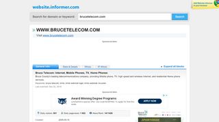 
                            8. brucetelecom.com at WI. Bruce Telecom: Internet, Mobile ... - Bmts Webmail Login