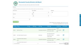 
                            8. Brunswick County - Teacher Match - Job Search - Bcswan Portal