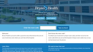 Bryan Health Friends & Family Portal - Bryan Health Employee Portal