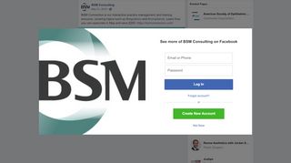 
                            7. BSM Consulting - BSM Connection is our interactive ... - Bsm Connection For Ophthalmology Portal