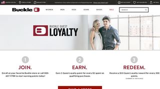 
Buckle Guest Loyalty Program | Buckle  
