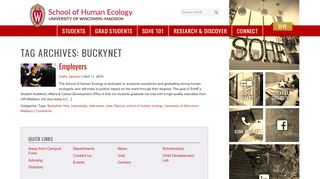 
                            3. BuckyNet – School of Human Ecology - Buckynet Portal