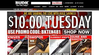 
                            3. BUDK.com - Knives & Swords At The Lowest Prices! - Budk Wholesale Sign In