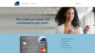 
                            8. Build Card - Continental Finance Mastercard Portal