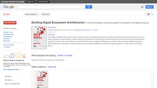 Building Digital Ecosystem Architectures: A Guide to Enterprise ... - S Gate Bmw Portal