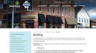 Building / Westfield, IN - Westfield Contractor Portal