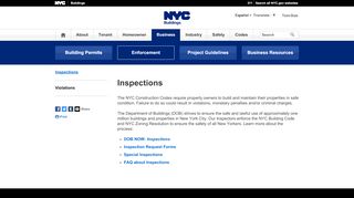 
                            9. Buildings - Inspections - NYC.gov - Dob Inspection Ready Portal