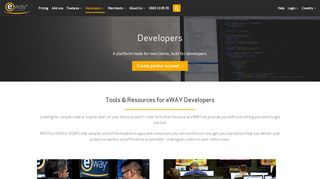 
                            3. Built by developers for developers to deliver projects - eWAY Australia - Eway Partner Portal