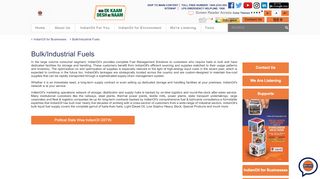 
                            1. Bulk Industrial Fuel : IndianOil - Iocl.com - Bulk Consumer Business Portal