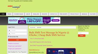 
                            9. Bulk SMS Text Message in Nigeria @ 65kobo | Cheap Bulk ... - 247sms Portal