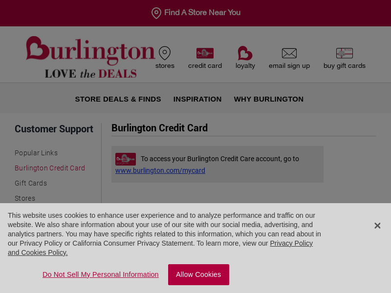 
                            3. Burlington Credit Card FAQs - Burlington