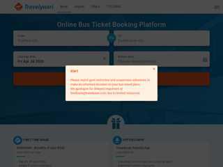 
                            1. Bus Ticket Booking Online, Best Offers | Travelyaari