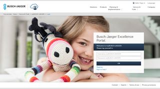 Busch-Jaeger Excellence Portal. - Busch Jäger Excellence Portal
