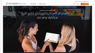 
                            2. Business App | MINDBODY - Mind Body Express Portal