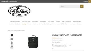 
                            8. Business Backpack By zuca bag - Rollerskateusa - Portal Zuca