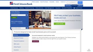 
                            1. Business Banking, Credit Cards, Loans | First Citizens Bank - First Citizens Online Business Banking Portal