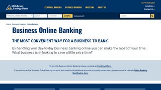 
                            2. Business Banking Online — Middlesex Savings Bank ... - Middlesex Savings Bank Online Banking Portal