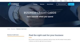 Business Credit Cards | INTRUST Bank - Intrust Bank Credit Card Portal