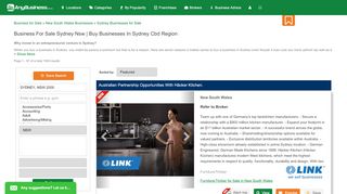 
                            8. Business for Sale Sydney NSW | Buy Businesses in Syd... - Xchange Live Login Brumby's