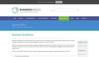 
                            5. Business Guidelines – Business Angus - Angus Planning Portal