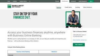 
                            5. Business Online Banking Options - Bank of the West - Bank Of The West Web Direct Portal