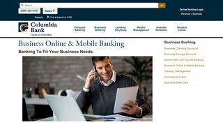 
                            5. Business Online & Mobile Banking - Columbia Bank - Columbia Bank Online Business Portal