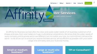 
                            1. Business Tap Water and Sewage Provider Affinity for Business