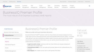 
                            6. BusinessIQ Premier Profile at Experian.com - Business Iq Experian Portal