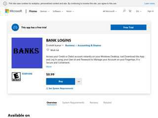 Buy BANK LOGINS - Microsoft Store