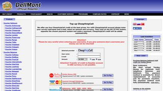 
                            7. Buy CheapVoipCall credit. Top up CheapVoipCall online ... - Cheapvoipcall Portal