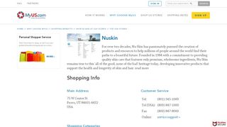 
Buy Nu Skin Online & Ship Internationally with MyUS.com  

